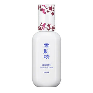 Kose Sekkisei Essential Souffle Sakura Design 140ml - Japanese Facial Emulsion Skincare