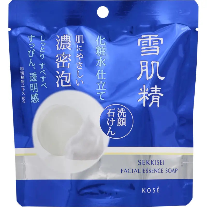 Kose Sekkisei Lotion Coating Soap Face Wash (100 G) - Skincare