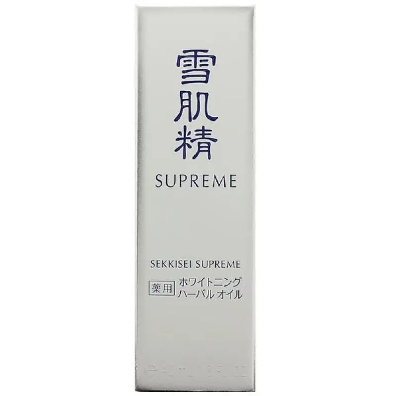 Kose Sekkisei Supreme Whitening Herbal Oil 40ml - Non - Sticky From Japan Skincare
