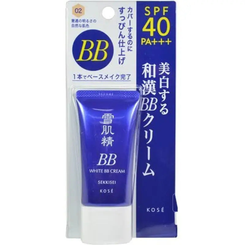 Kose Sekkisei White BB Cream 02 30g - Sunscreen
