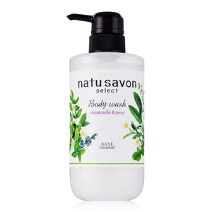 Kose Softymo Nachu Savon Select White Body Wash Refresh 500ml - Japanese Foaming