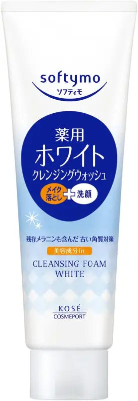 KOSE Softymo White Medicated Cleansing Wash 6.7 oz (190 g) (Quasi-drug) - Cleanser