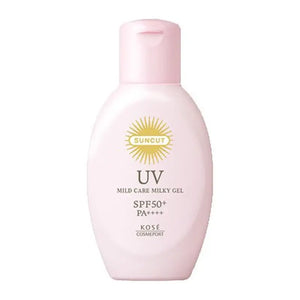 Kose Suncut Mild Care UV Milky Gel SPF50 + PA + + + + 80g - Sunscreen For Face And Body Skincare