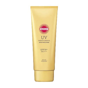 kose Suncut UV Perfect Essence Super Water Proof SPF50 + PA + + + + 110g - Sunscreen For Face And Body Skincare