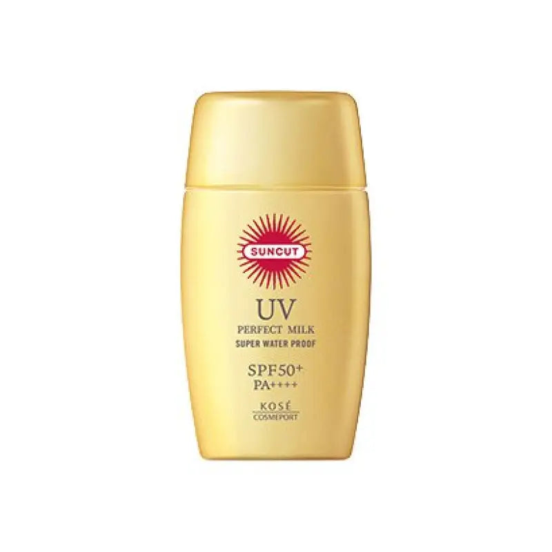 Kose Suncut UV Perfect Milk Super Water Proof SPF50 + PA + + + + 60ml - Sunscreen For Face And Body Skincare