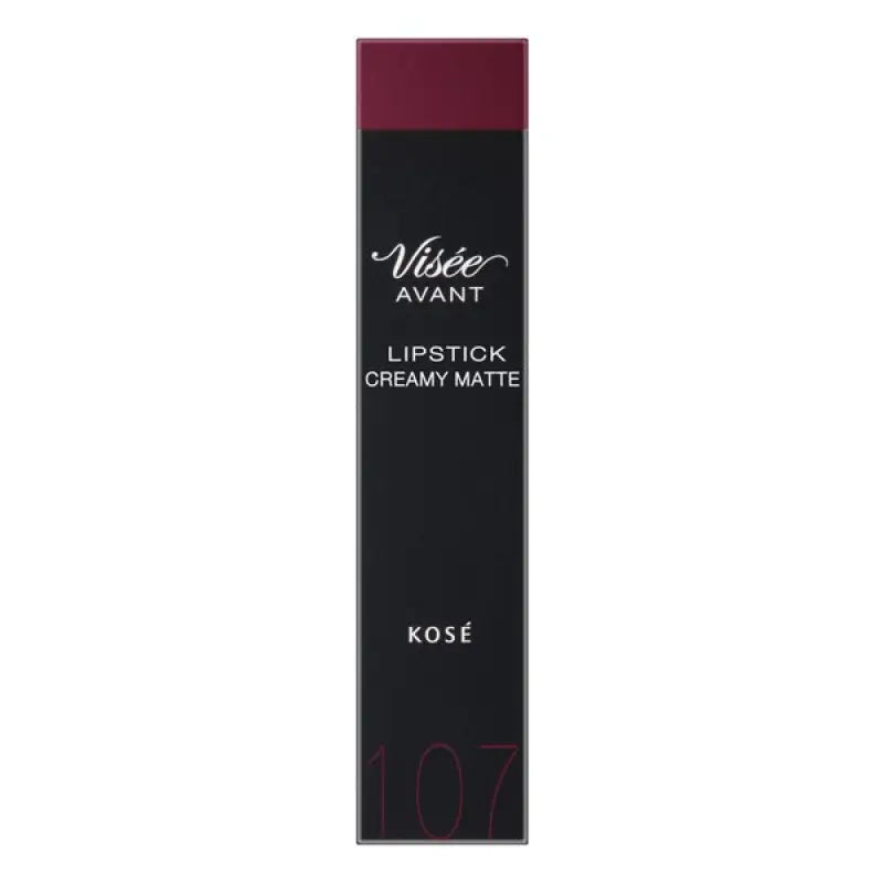 Kose Visee Avant Lipstick 107 Raisin 3.5g - Japanese Products Makeup Brands