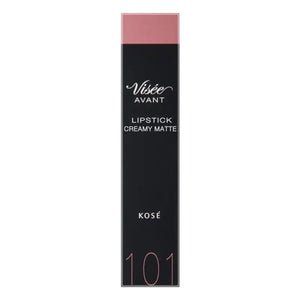 Kose Visee Avant Lipstick Creamy Matte 101 Pink Feather 3.5g - Japanese Makeup