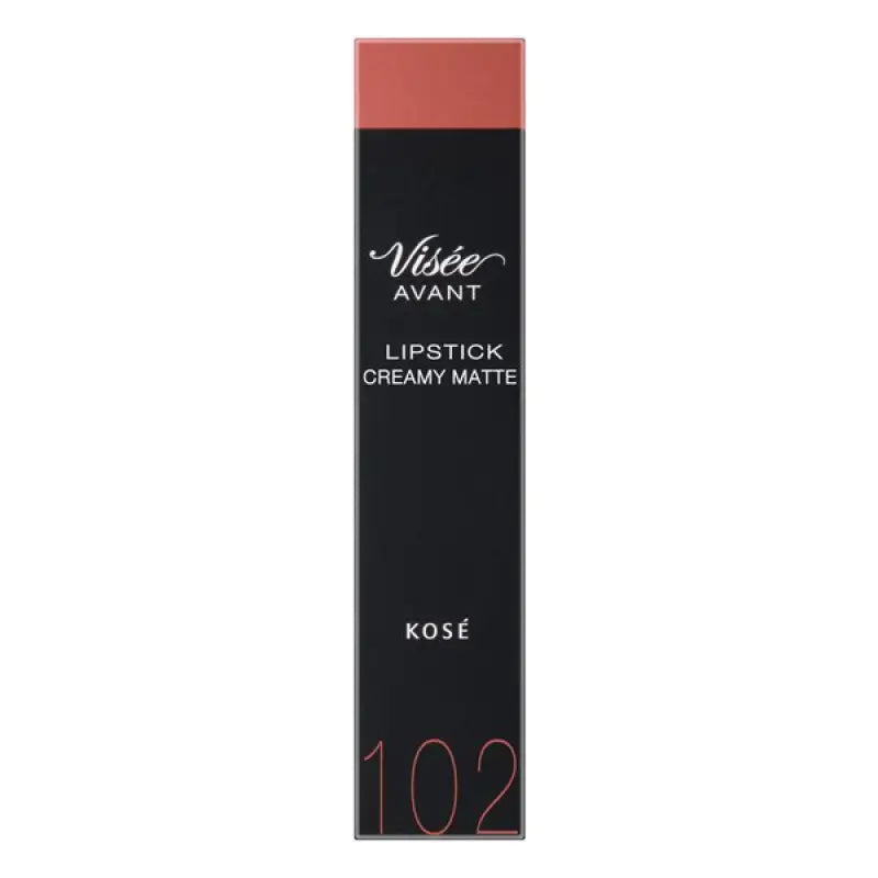 Kose Visee Avant Lipstick Creamy Matte 102 Apricot - Made In Japan Makeup