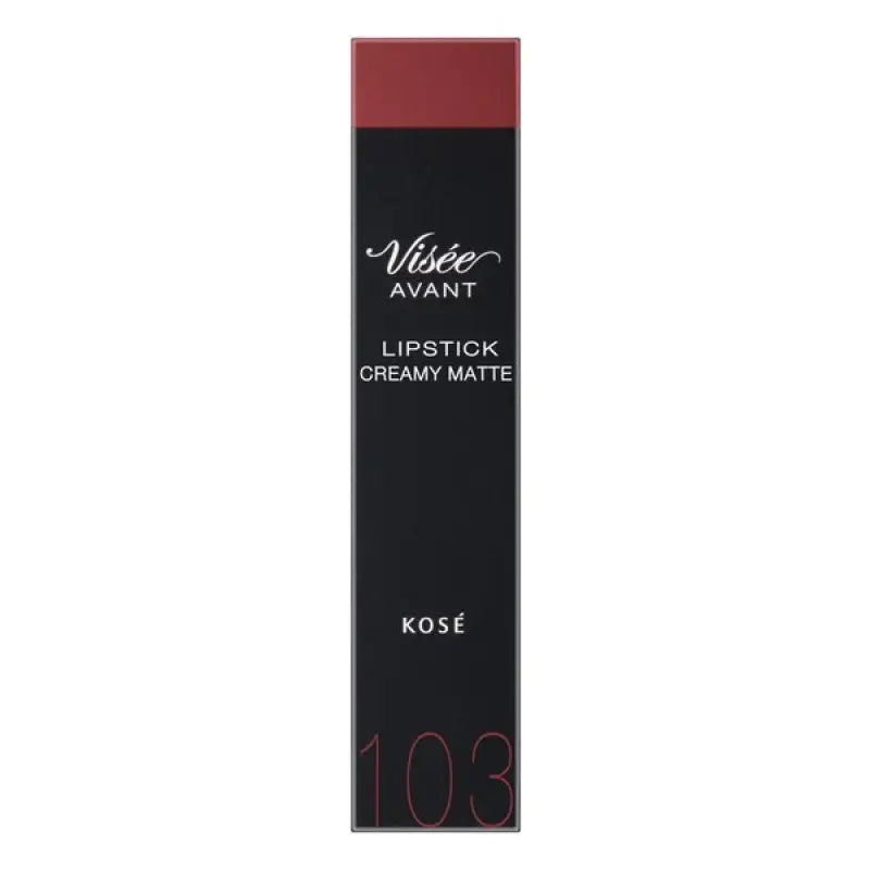 Kose Visee Avant Lipstick Creamy Matte 103 Fall 3.5g - Japanese Must Try Makeup