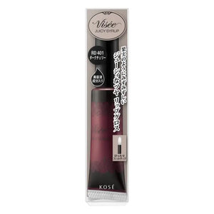 Kose Visee Riche Juicy Syrup Rd401 Dark Cherry 9.5g - Japanese Glossy Lip Gloss Makeup
