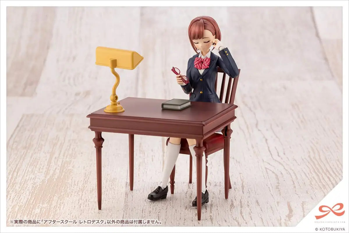 Kotobukiya 1/10 Sousai Shojo Teien After School Retro Desk Japanese Figure Kit