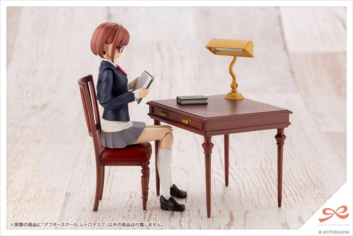 Kotobukiya 1/10 Sousai Shojo Teien After School Retro Desk Japanese Figure Kit