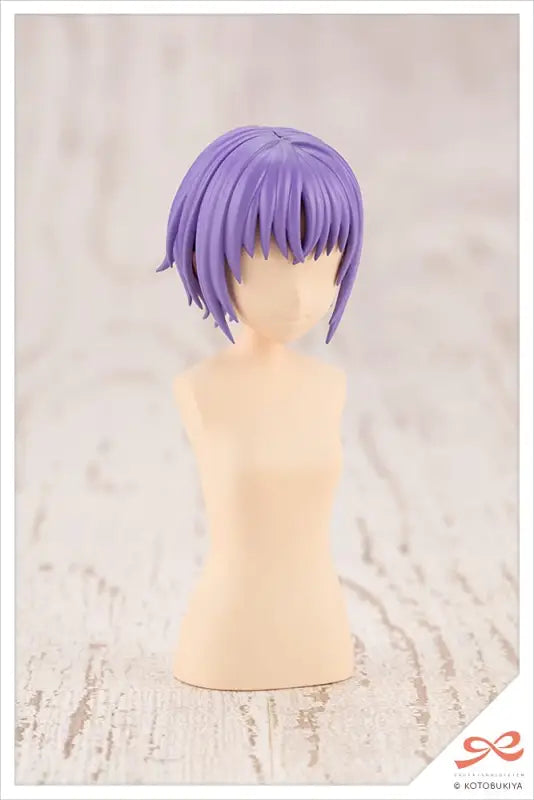 Kotobukiya 1/10 Sousai Shojo Teien After School Short Wig Type A Orange & Purple Pvc Figures