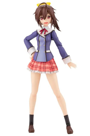 KOTOBUKIYA - 1/10 Sousai Shoujo Teien X Frame Arms Girl Ao Gennai ’Wakaba Girl’S High School Winter Clothes’