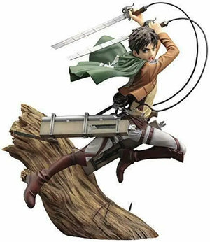 Kotobukiya Artfx J Attack On Titan Eren Yeager Renewal Package Ver. Figure - Action