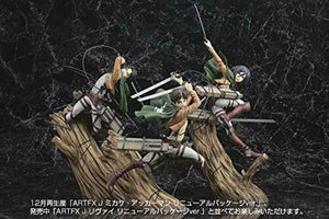 Kotobukiya Artfx J Attack On Titan Eren Yeager Renewal Package Ver. Figure - Action