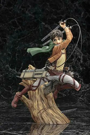 Kotobukiya Artfx J Attack On Titan Eren Yeager Renewal Package Ver. Figure - Action