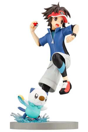 KOTOBUKIYA Artfx J Nate With Oshawott 1/8 Figure Pokemon