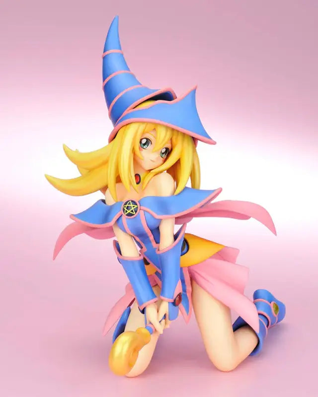 Kotobukiya Artfx J Yu - Gi - Oh Duel Monsters Black Magician Girl 1/7 Scale Pvc Pre - Painted Figure