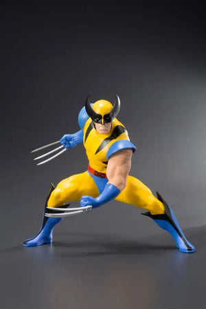 Kotobukiya Artfx + Marvel Universe Wolverine & Jubilee Japan 2 Pack 1/10 Pvc Figure