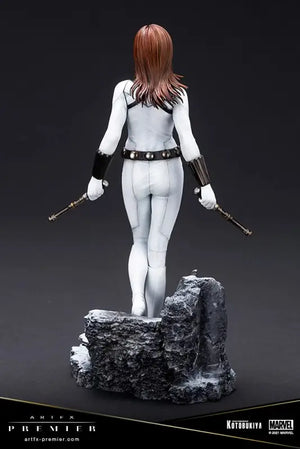 KOTOBUKIYA Artfx Premier Black Widow White Costume Edition 1/10 Easy Assembly Kit Figure Marvel Universe
