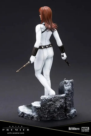 KOTOBUKIYA Artfx Premier Black Widow White Costume Edition 1/10 Easy Assembly Kit Figure Marvel Universe