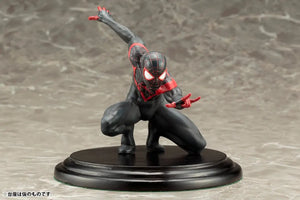 KOTOBUKIYA Artfx + Spider - Man Miles Morales Marvel Now! 1/10 Easy Assembly Figure Kit
