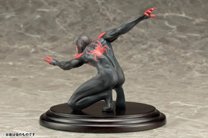 KOTOBUKIYA Artfx + Spider - Man Miles Morales Marvel Now! 1/10 Easy Assembly Figure Kit