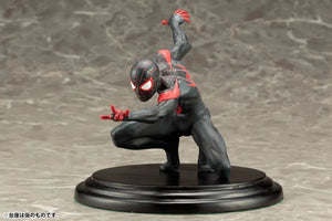 KOTOBUKIYA Artfx + Spider - Man Miles Morales Marvel Now! 1/10 Easy Assembly Figure Kit