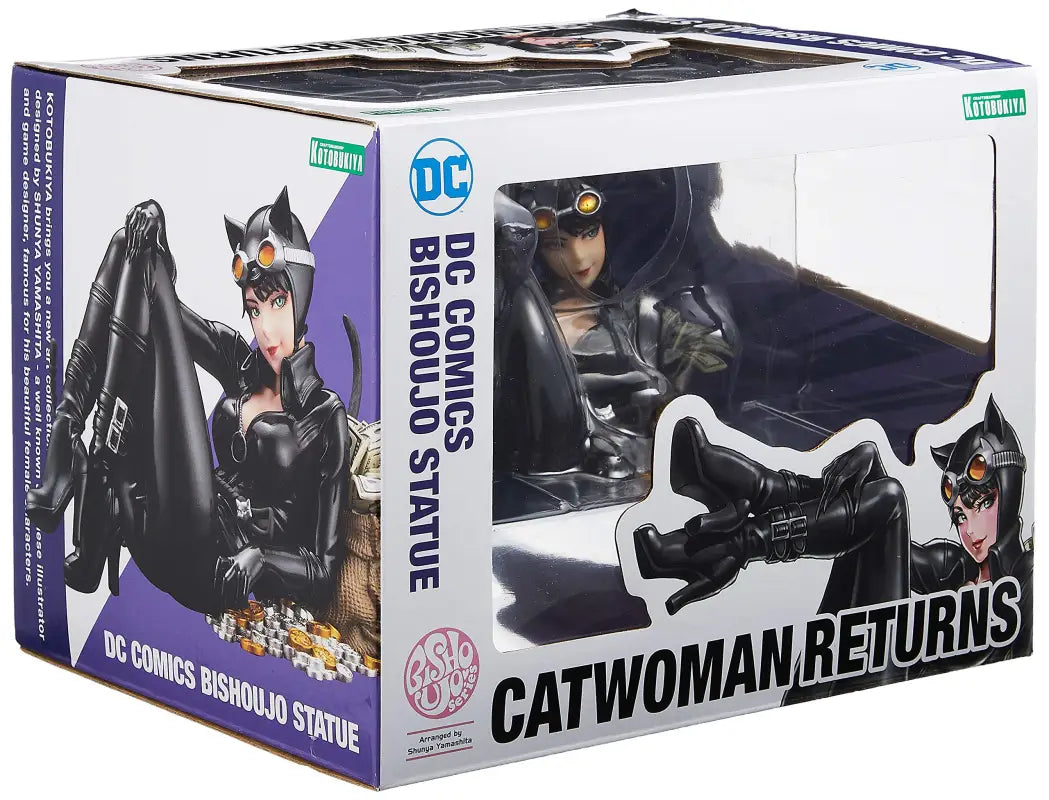 KOTOBUKIYA Dc037 Dc Comics Bishoujo Catwoman Returns 1/7 Scale Figure