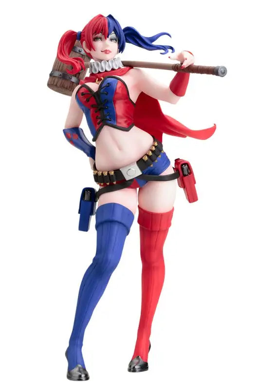 KOTOBUKIYA Dc053 Dc Comics Bishoujo Harley Quinn New52 2Nd Edition 1/7 Scale Figure