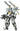 Kotobukiya Frame Arms #041 Jx - 25f/rc Ji - dao Ea 1/100 Plastic Model Kit
