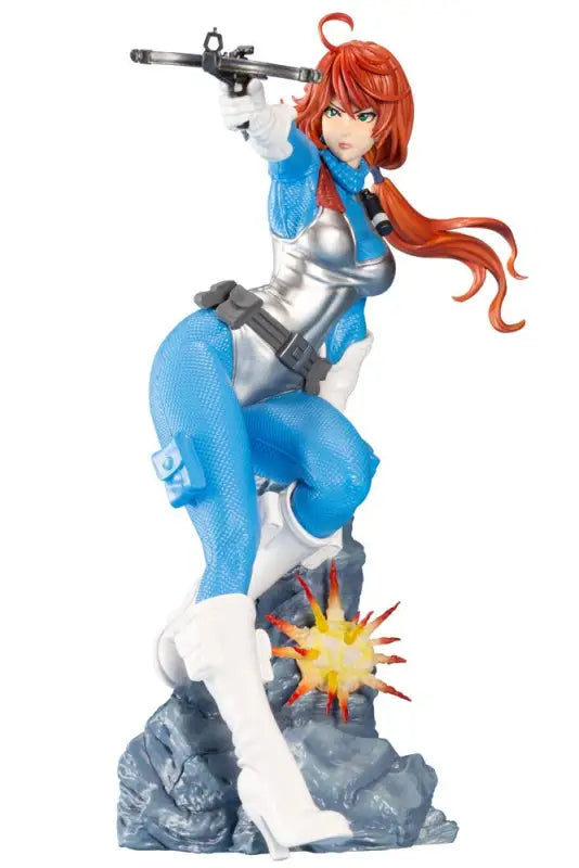 KOTOBUKIYA G.I. Joe Bishoujo Scarlett Sky Blue Ver. 1/7 Figure