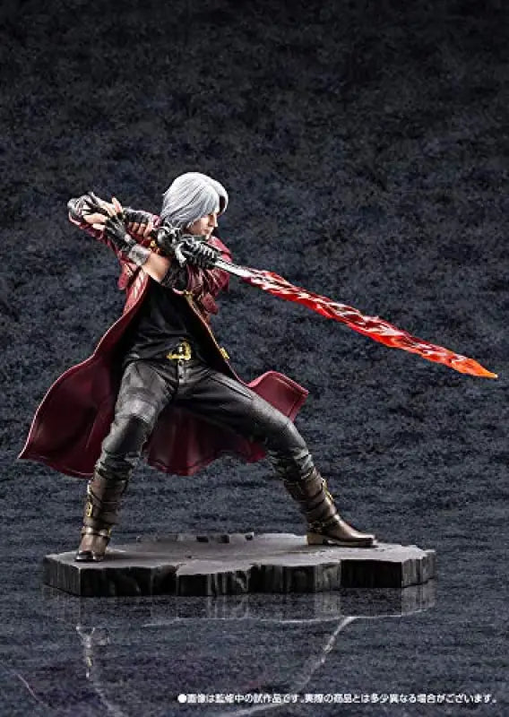 Kotobukiya Japan Artfx J Dante 1/8 Pvc Figure From Devil May Cry 5 - Painted & Complete