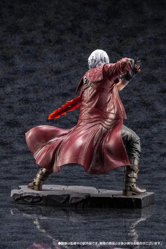 Kotobukiya Japan Artfx J Dante 1/8 Pvc Figure From Devil May Cry 5 - Painted & Complete