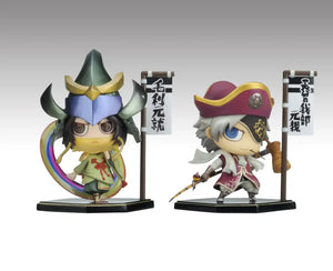 Kotobukiya Japan Sengoku Basara 4Th Team Non - Scale Trading Mini Figure Box