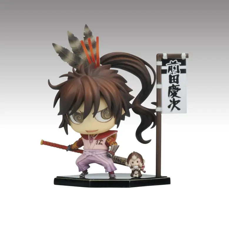 Kotobukiya Japan Sengoku Basara 4Th Team Non - Scale Trading Mini Figure Box