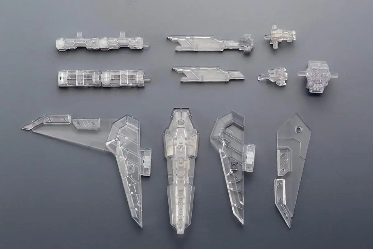 Kotobukiya M.s.g Weapon Unit Assorted 02 Sharp Set Clear Ver Model Kit Japan - Plastic