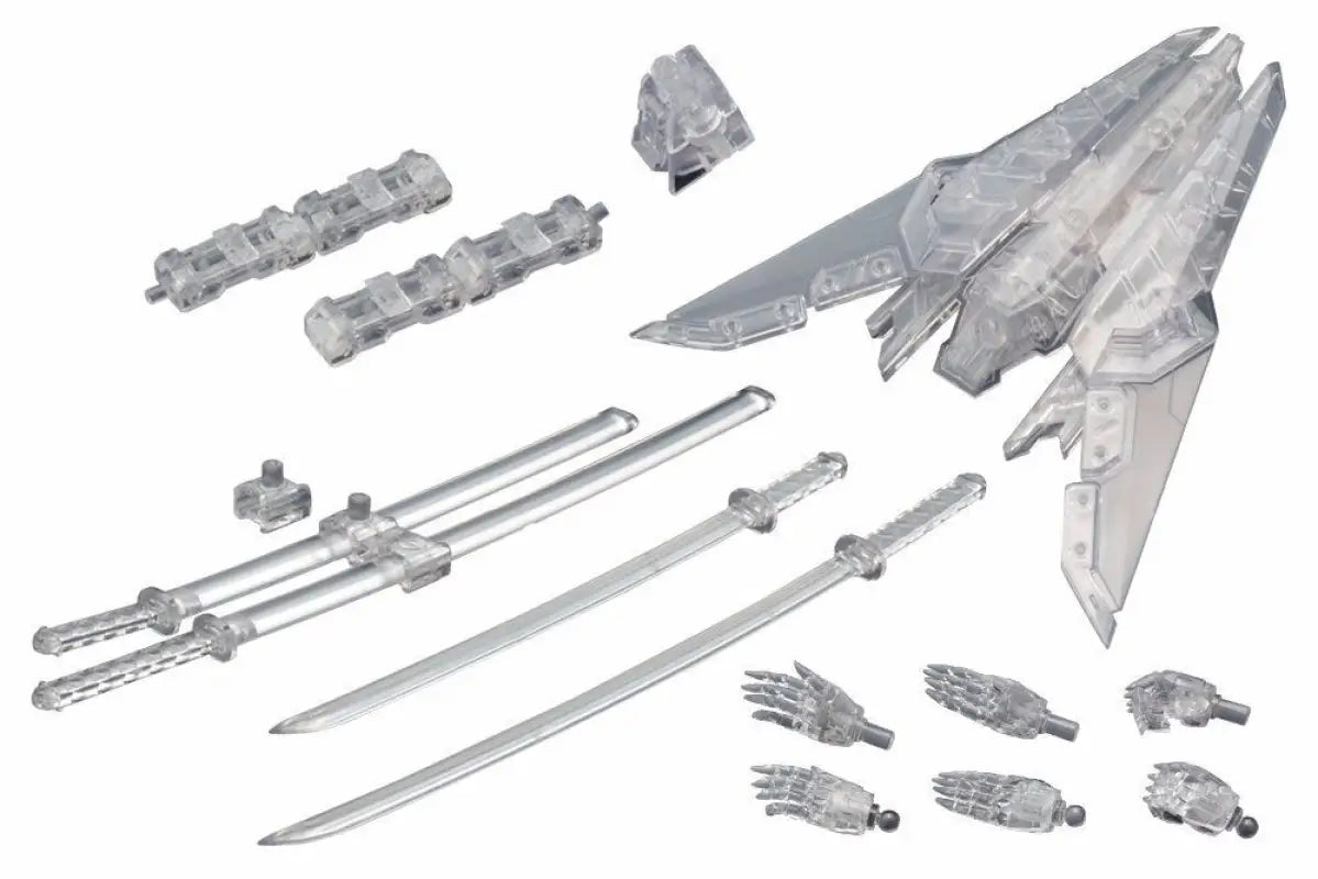 Kotobukiya M.s.g Weapon Unit Assorted 02 Sharp Set Clear Ver Model Kit Japan - Plastic