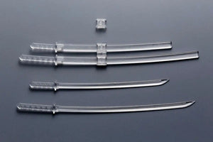 Kotobukiya M.s.g Weapon Unit Assorted 02 Sharp Set Clear Ver Model Kit Japan - Plastic