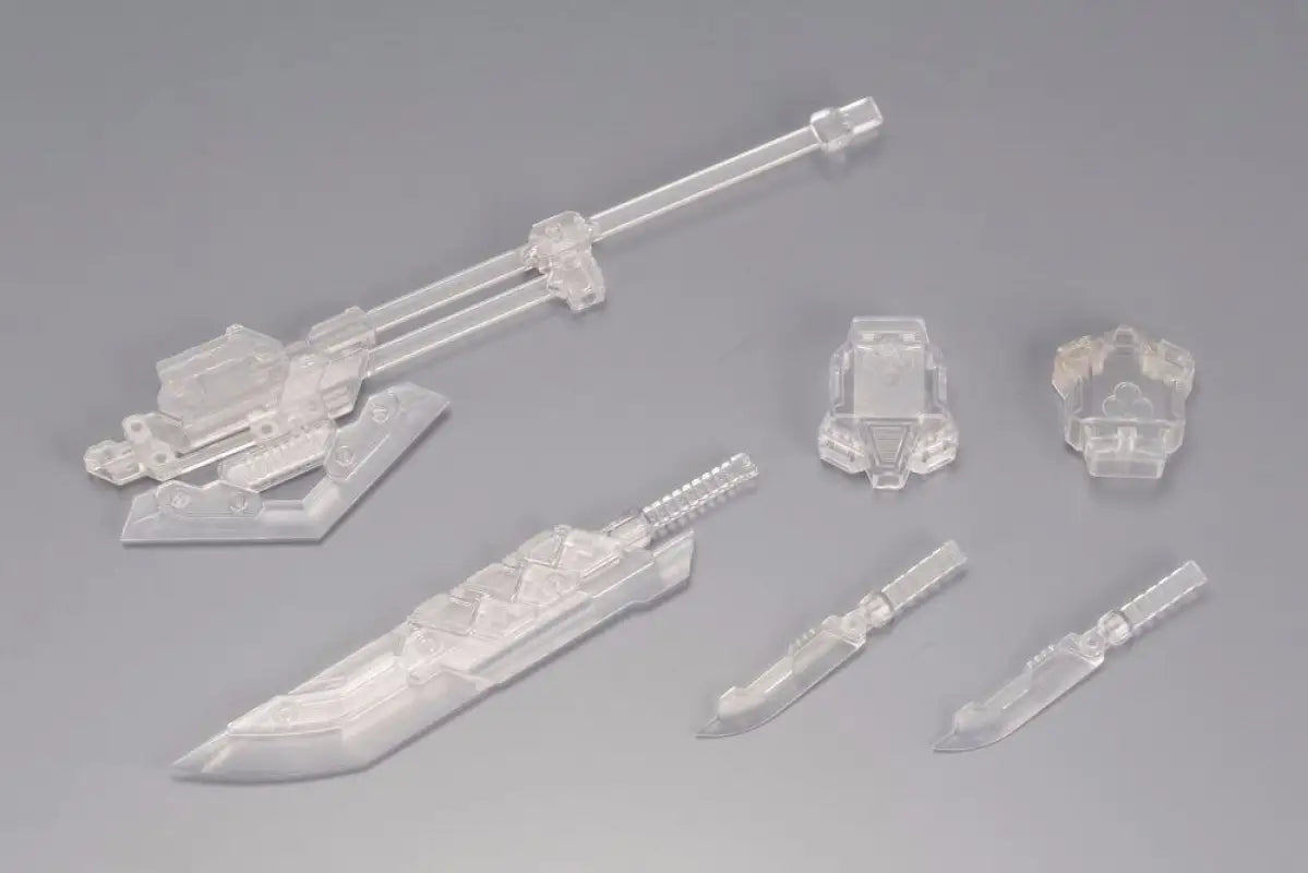 Kotobukiya M.s.g Weapon Unit Assorted 03 Wild Weapons Clear Ver Model Kit - Plastic