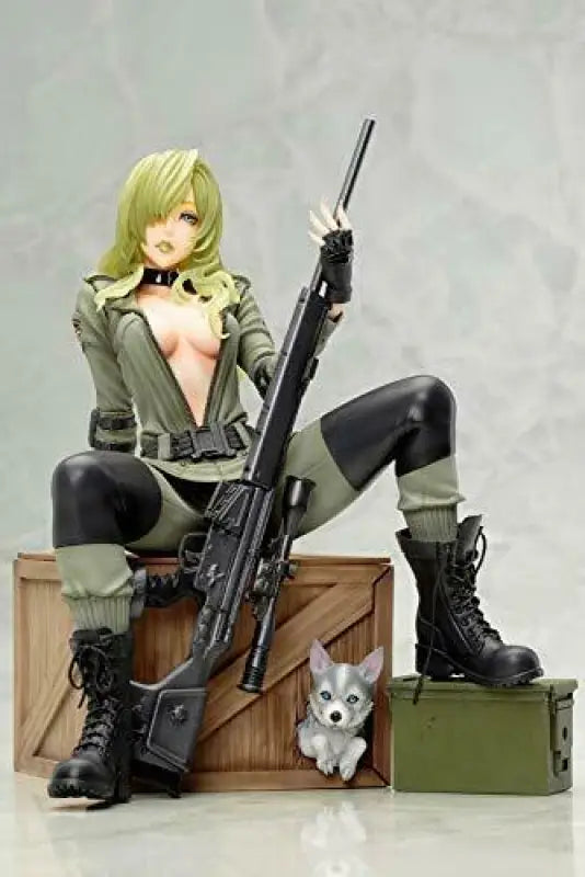 Kotobukiya Metal Gear Solid Bishoujo Sniper Wolf 1/7 Scale Figure