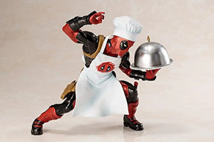 KOTOBUKIYA Mk252 Artfx + Marvel Universe Cooking Deadpool 1/10 Scale Figure