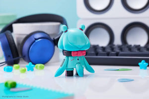 KOTOBUKIYA Ocean Exploration Robot Denshitako No.3 ’Hatsune Miku Color Ver.’ Posable Figure Hatsune