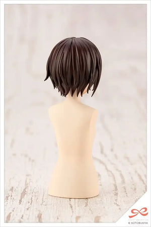 KOTOBUKIYA Sousai Shoujo Teien 1/10 After School Short Wig A White & Chocolate Brown Plastic Model