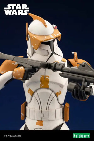 Kotobukiya Star Wars Clone Commander Cody 1/10 Pvc Figure Japan