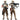 Kotobukiya Star Wars Shore Trooper 2 - Pack Pvc Figures (Squad Leader & Captain) Japan 1/10 Scale