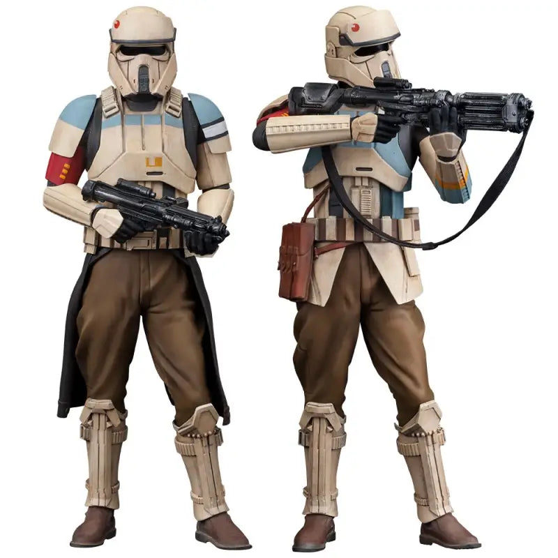 Kotobukiya Star Wars Shore Trooper 2 - Pack Pvc Figures (Squad Leader & Captain) Japan 1/10 Scale