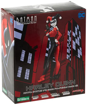 KOTOBUKIYA Sv219 Artfx + Harley Queen Animated Series Ver. 1/10 Scale Figure