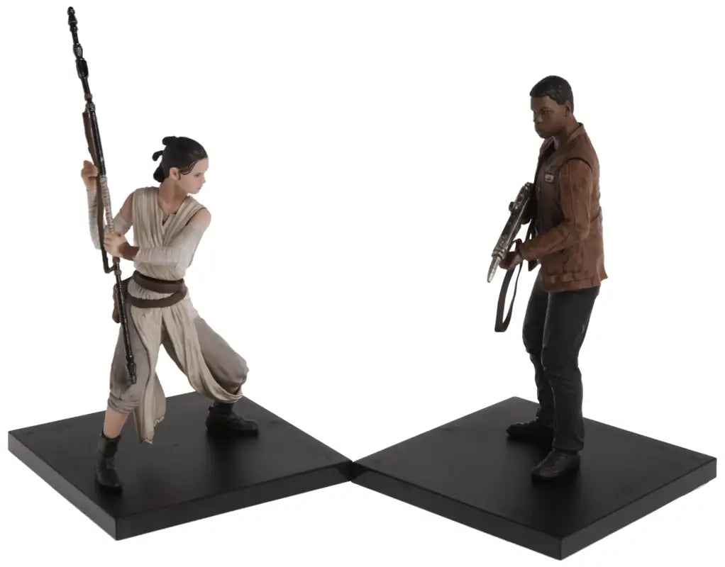 KOTOBUKIYA Sw121 Artfx + Star Wars Rey & Finn Set Of 2 1/10 Scale Figure